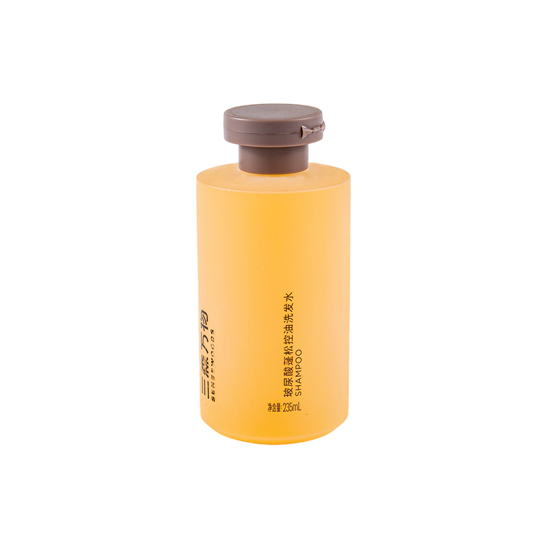 230ml kjemisk og slitesterk PP rund flaske