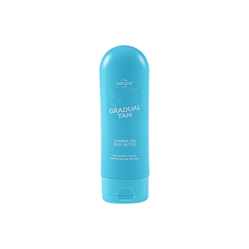 200 ml PE body lotion-flaske med komfortabelt grep
